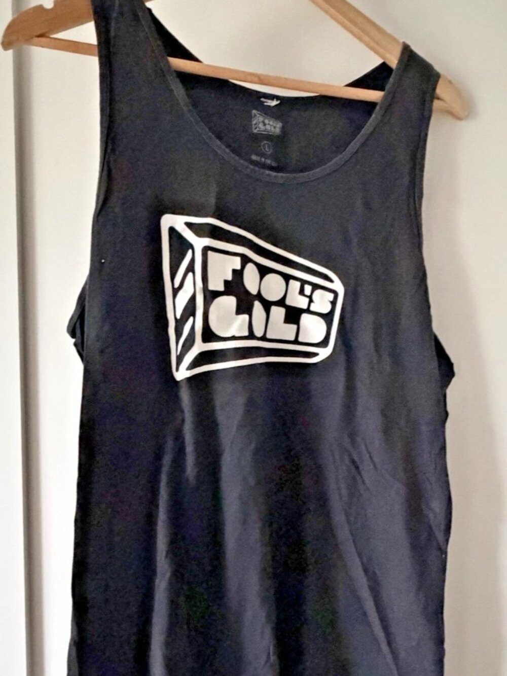 Fools Gold "Logo" Tank - Men's Black Large